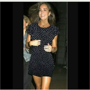 French connection dress black bird